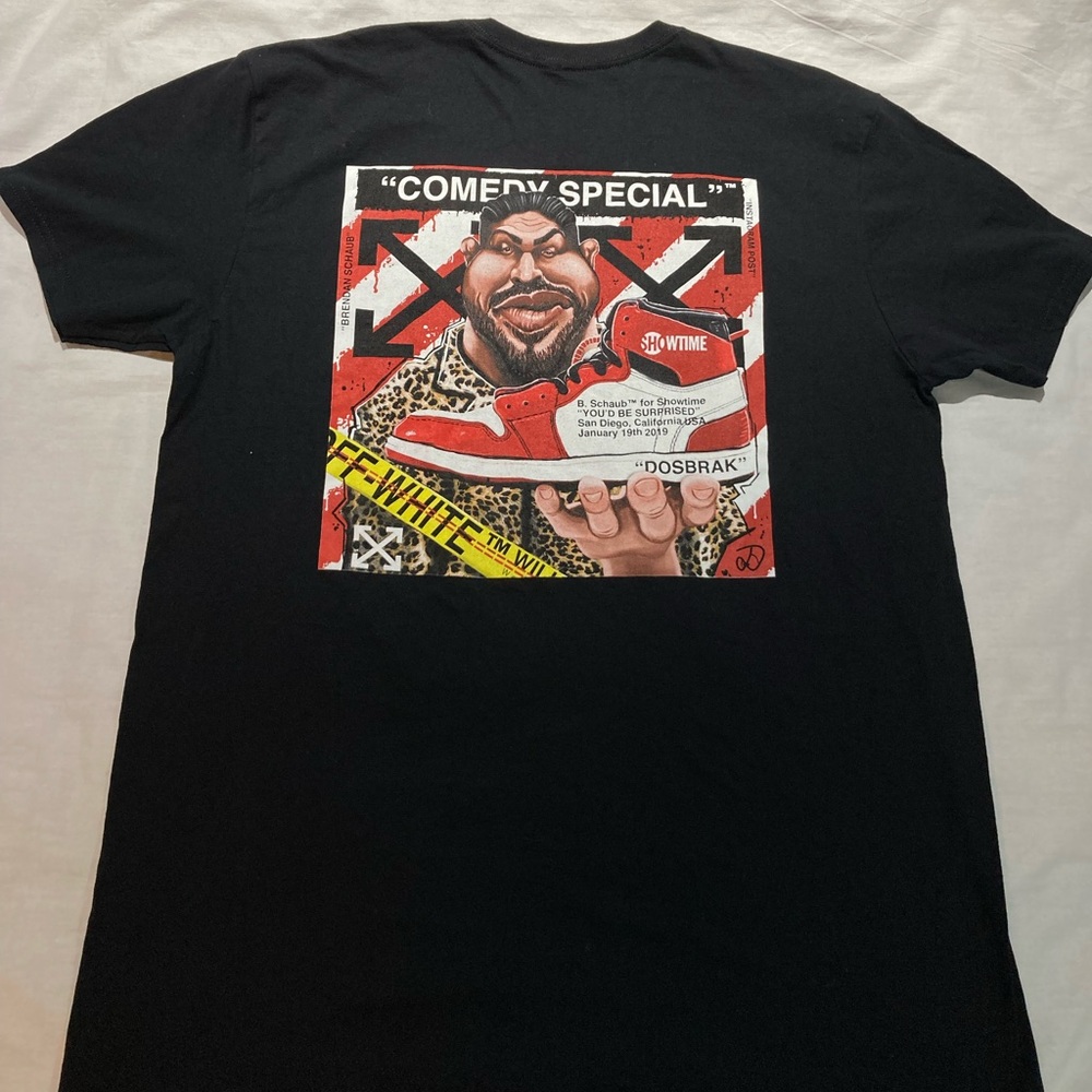 The Fighter & the Kid Podcast Showtime Special Show T-shirt, Men’s size XL
